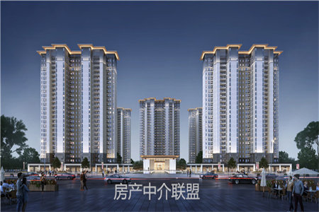 龙山中学附近东山水岸3室2厅1卫93m2毛坯房